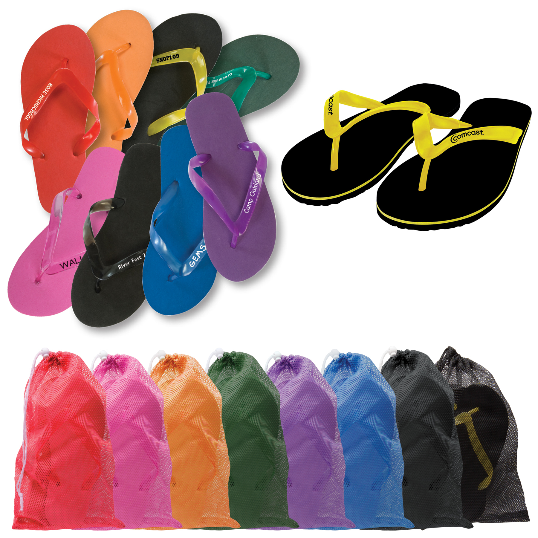 custom flip flops wholesale